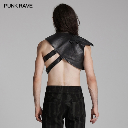 Punk Rave WS-676OTM High-Quality Super Short Sloping Shoulder Cyberpunk Handsome Shoulder Armor
