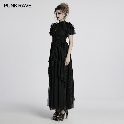 Punk Rave WQ-853LQF Sexy And Elegant Exquisite Bead Embroidery Gothic Elegant Dress