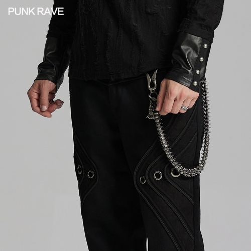 Punk Rave WS-720JTM Simulated Spine Design Apocalypse Punk Skeleton Waist Chain