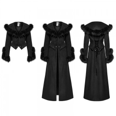 Punk Rave OY-1754ECF Detachable Hem U-Shaped Cuffs Detachable Two-Piece Jacket