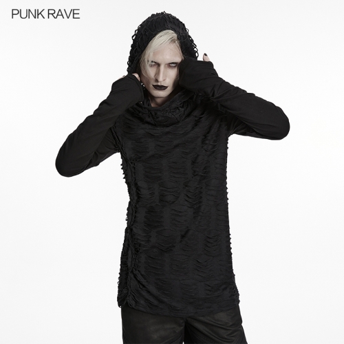 Punk Rave WT-438TCM Decadent And Fragmented Gothic T-Shirt